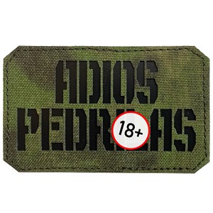 Шеврон на липучке LaserCut Adios 5x8 A-Tacs FG SHV-LC-6(2)